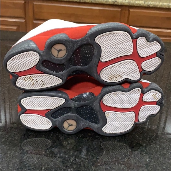 Air Jordan 13 XIII Retro Low Size 9 Wht / Red - Picture 5 of 8
